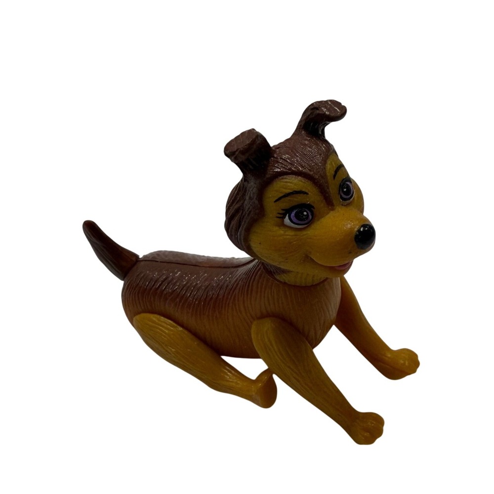 Mattel Barbie Dreamhouse Adventures Honey the Dog Mini Figure Brown Tan Pet Toy